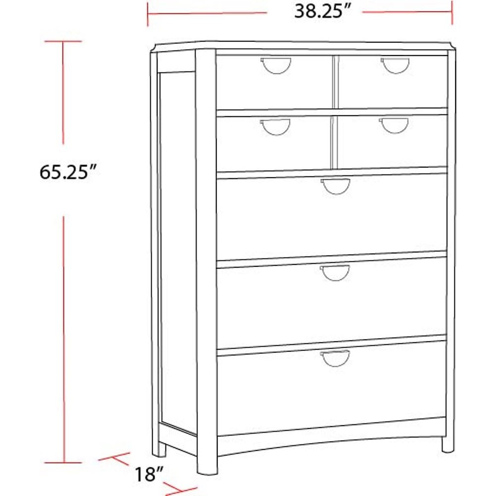 Bedroom Queen Poster Bed 2 Nightstands Dresser with Mirror and Chest