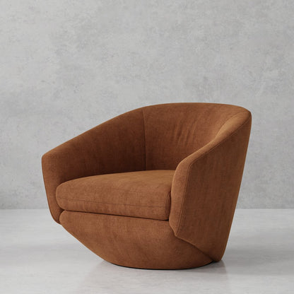 The Twist - Elise Rust Swivel Chair
