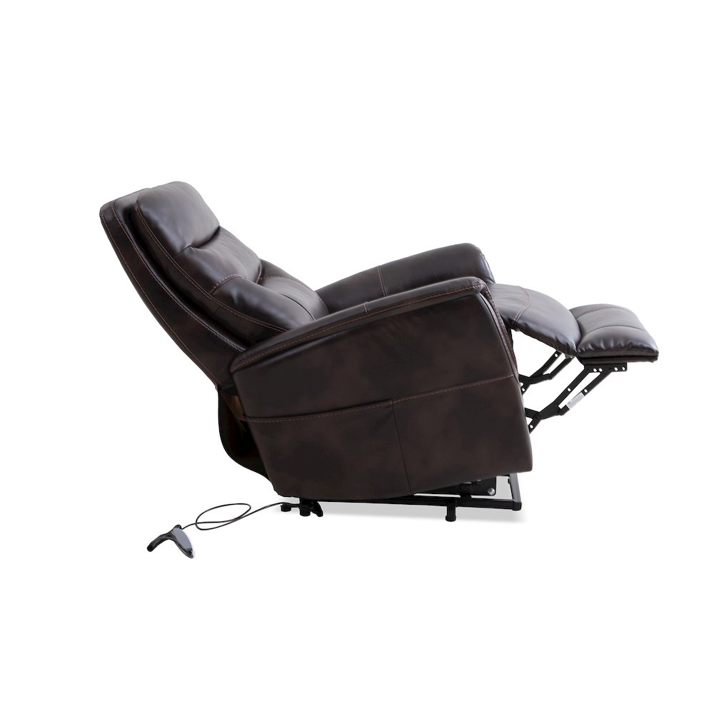 Gemini - Truffle Power Lift Recliner with Articulating Headrest