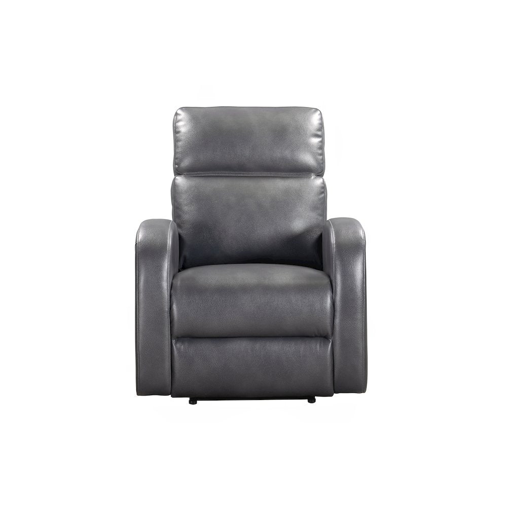 Devin - Pebble Grey Manual Recliner