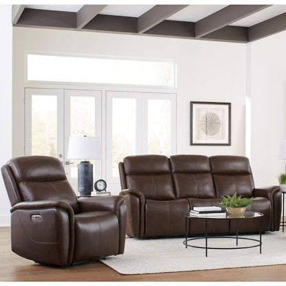 Cascade - Auburn Power Reclining Sofa and Recliner