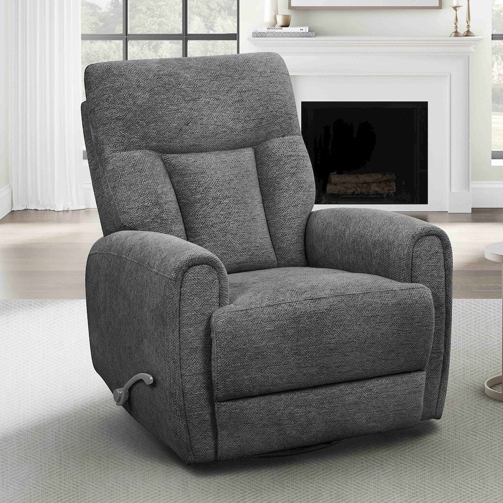 Natalia Nightfall Manual Swivel Glider Recliner Two Pack