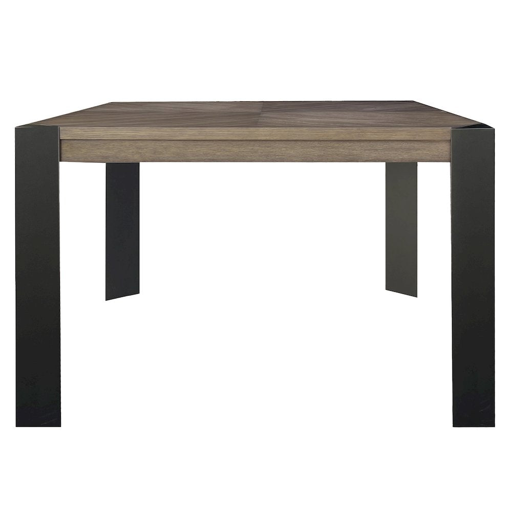 Cedar Fork - Dining 54 in. Square Counter Table with 4 counter stools