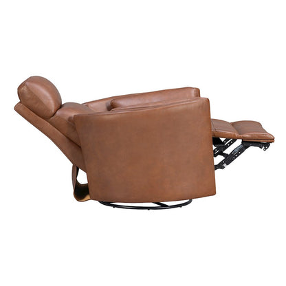 Radius Vintage Whiskey Swivel Power Glider Recliner Two Pack