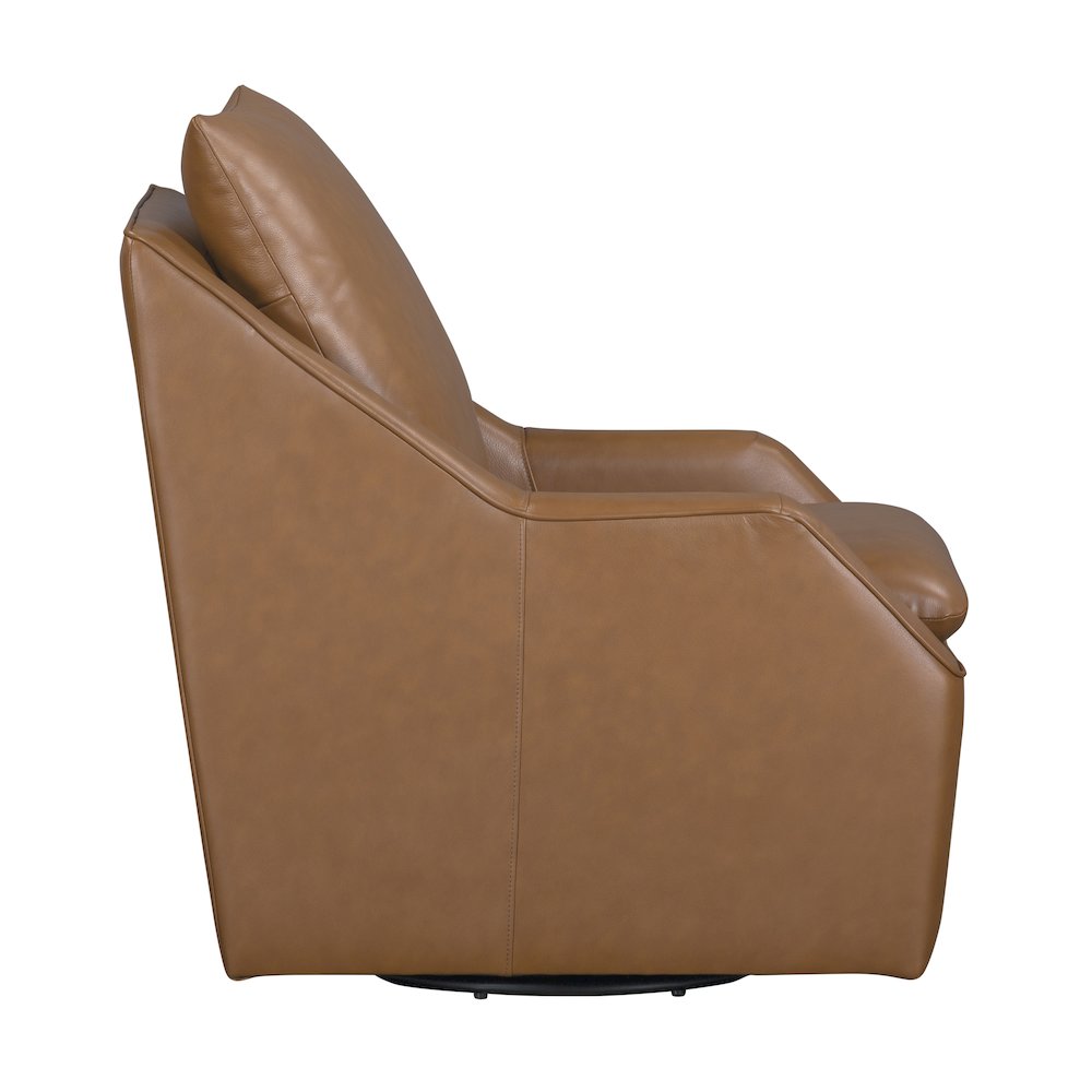 Asher - Steamboat Ecru Swivel Accent Chair
