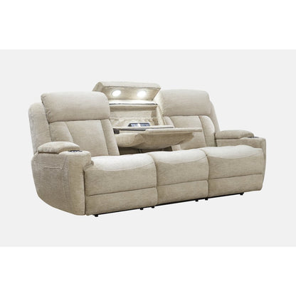 Dalton - Lucky Fawn Power Reclining Sofa and Two Recliners