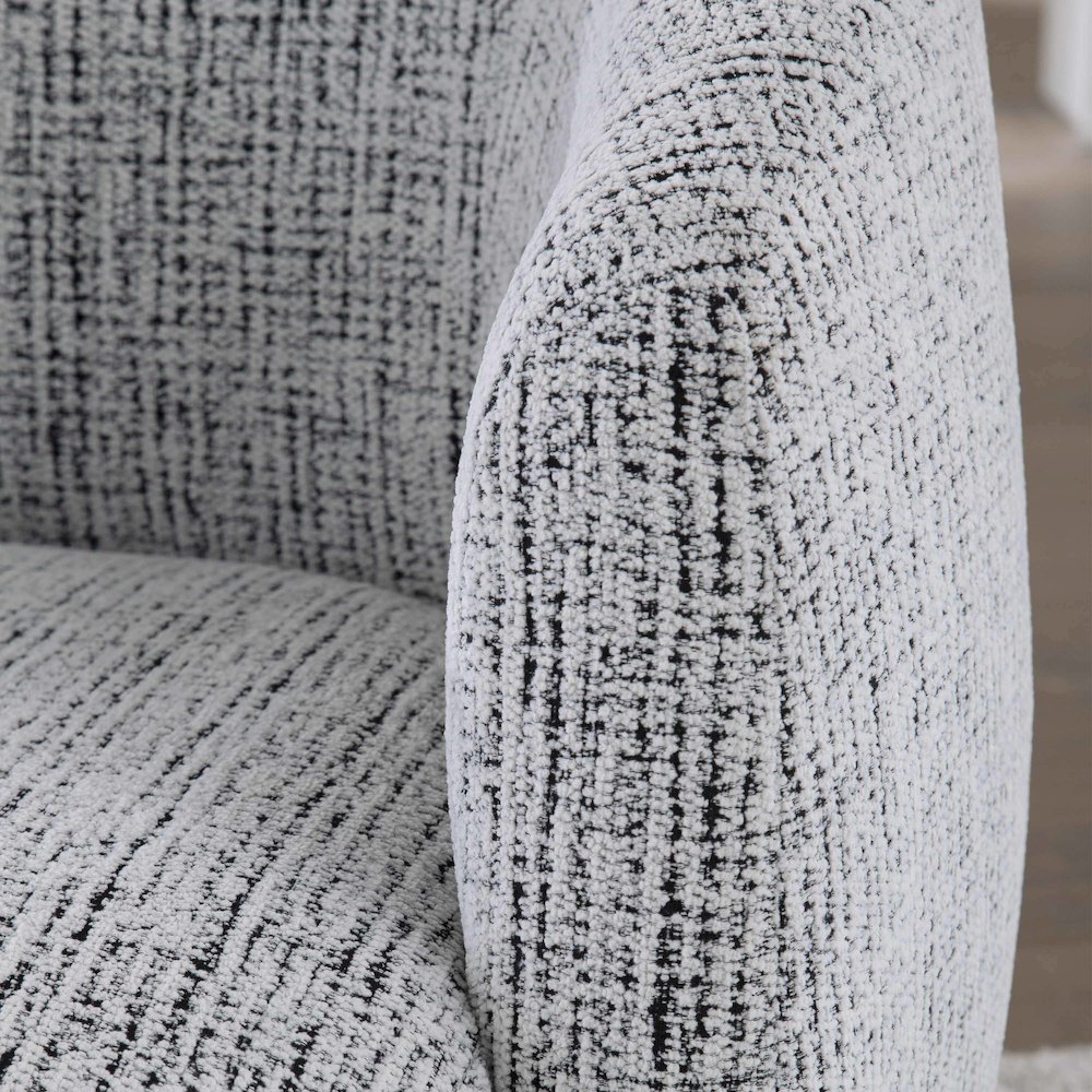 Tatum - Nightshade Swivel Accent Chair
