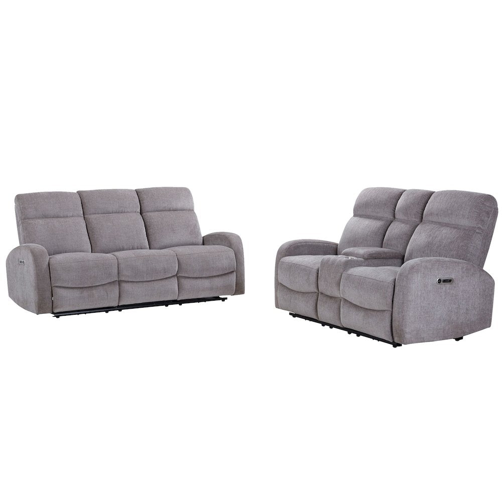 Tuscany - Whiskers Nature Power Reclining Sofa and Loveseat