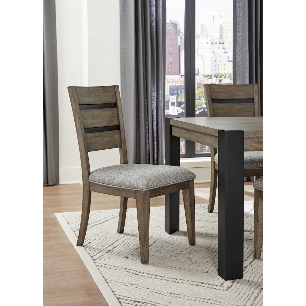 Cedar Fork - Dining 78 in. with 6 ladderback chairs
