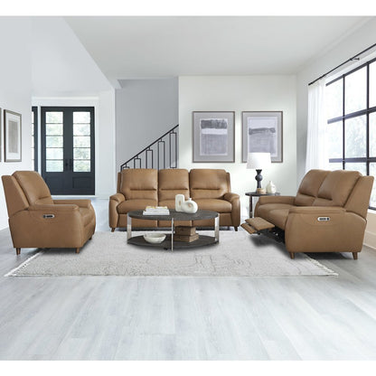 Austin - Caramel Cream Power Recliner P2