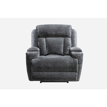 Dalton - Lucky Charcoal Power Recliner