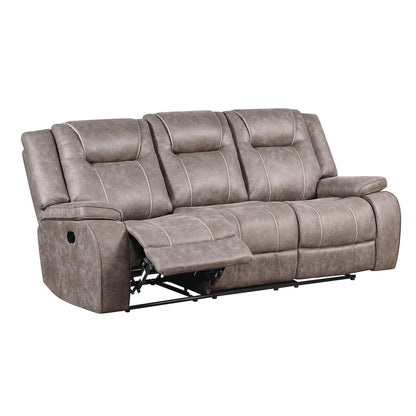 Blake - Desert Taupe Manual Reclining Sofa and Recliner