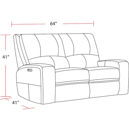 Swift - Bourbon Power Reclining Sofa Loveseat and Recliner