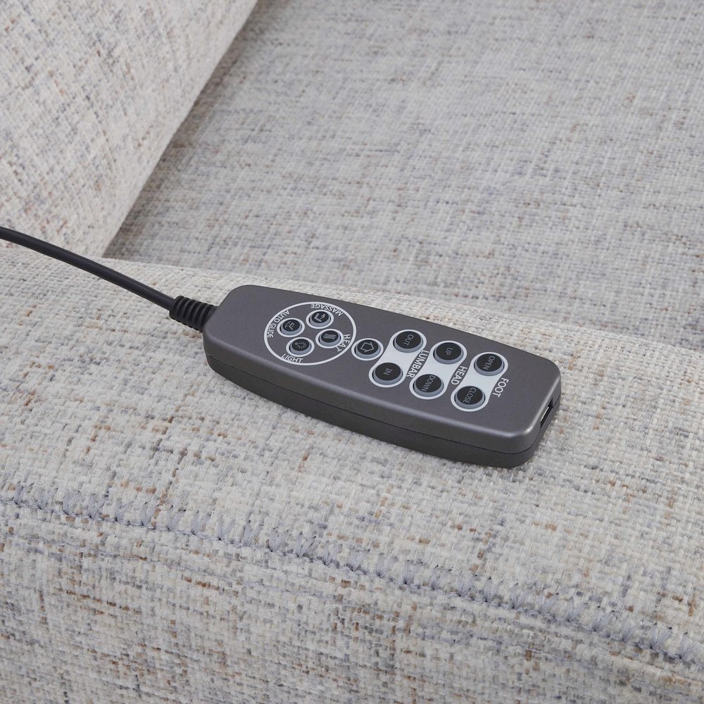 Armstrong Southampton Shore Power Recliner with Heat Massage and Auto-Glide