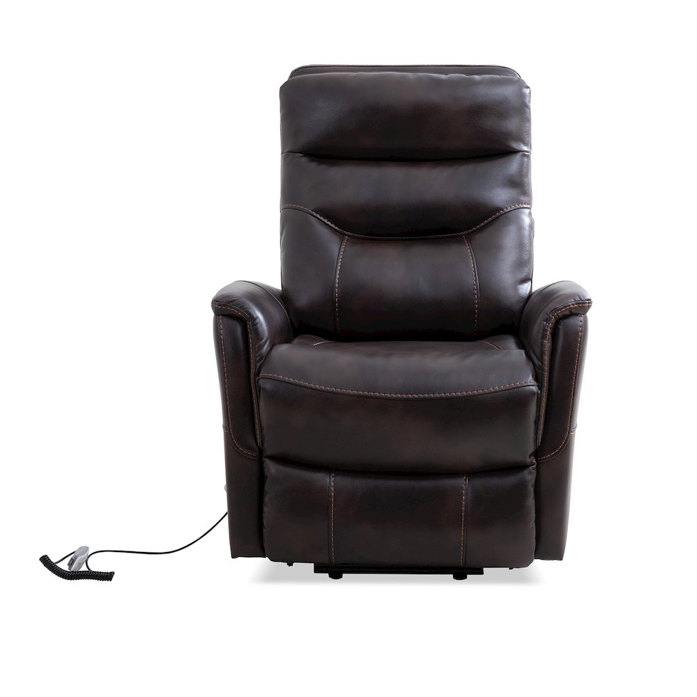 Gemini - Truffle Power Lift Recliner with Articulating Headrest
