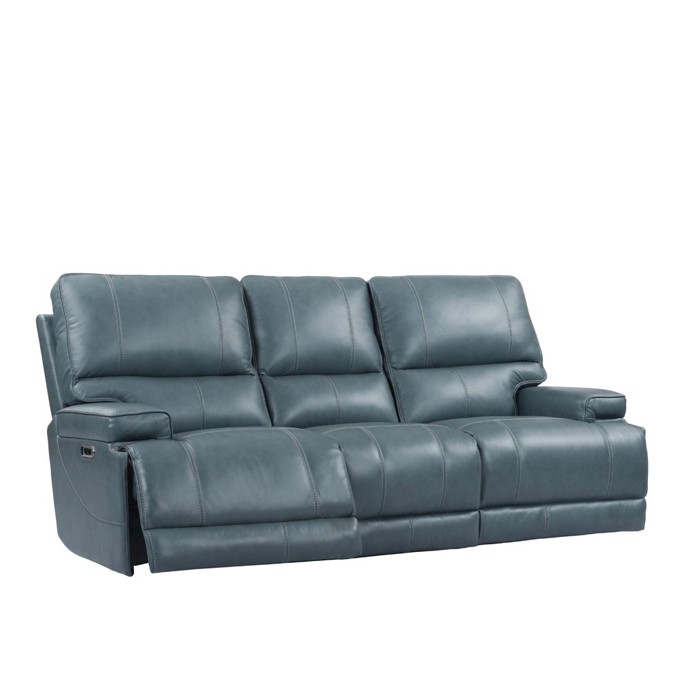 Verona Azure - Powered By Freemotion Power Reclining Sofa and Two Recliners