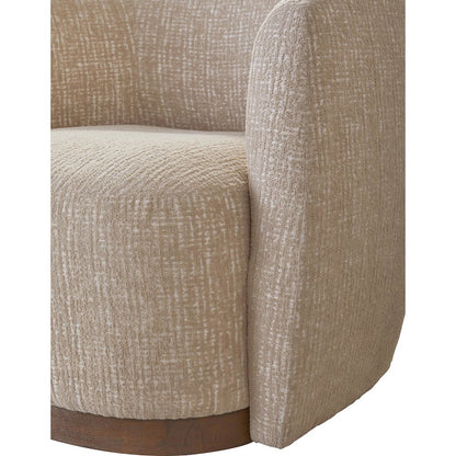 Tatum - Sand Dollar Swivel Accent Chair