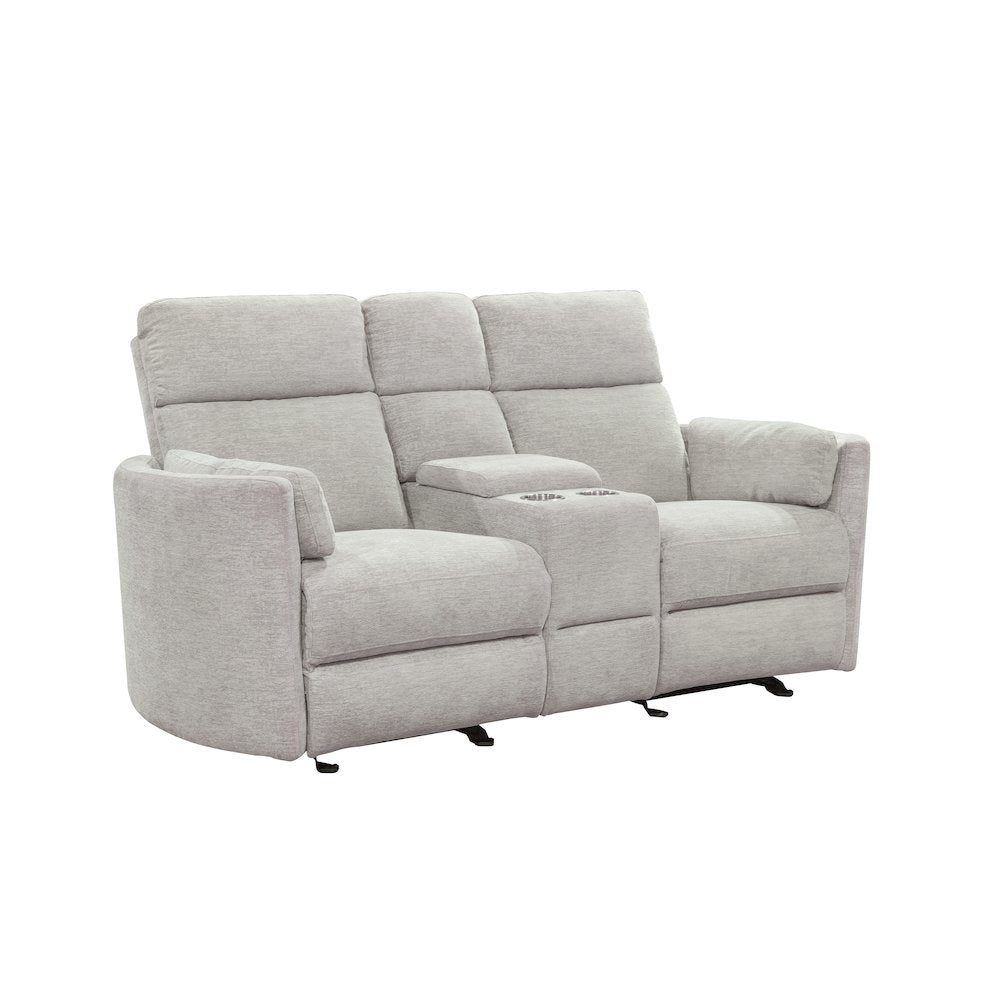 Radius - Mineral Power Reclining Sofa Loveseat and Recliner