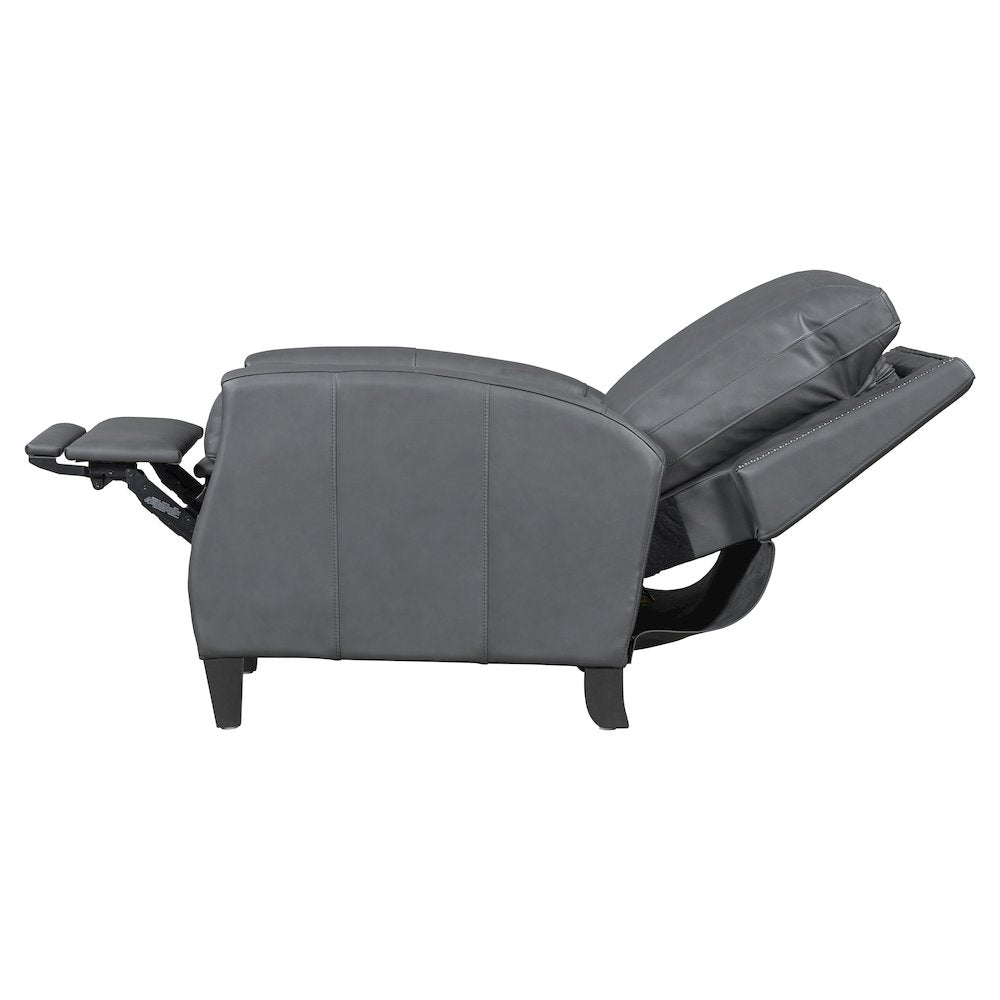 Hunter - Echo Grey Manual Pushback Recliner
