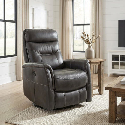 Gemini - Flint Power Swivel Glider Recliner