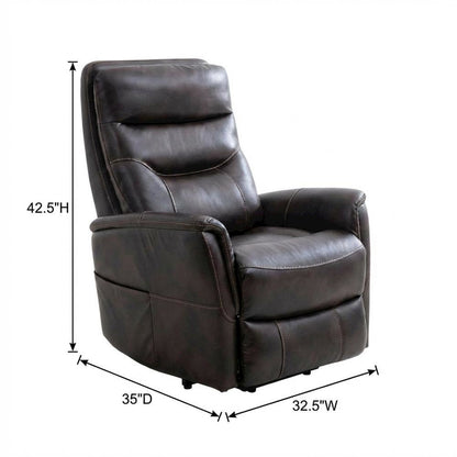 Gemini - Truffle Power Lift Recliner with Articulating Headrest Two Pack