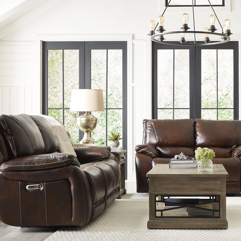 Vail - Burnt Sienna Power Reclining Loveseat