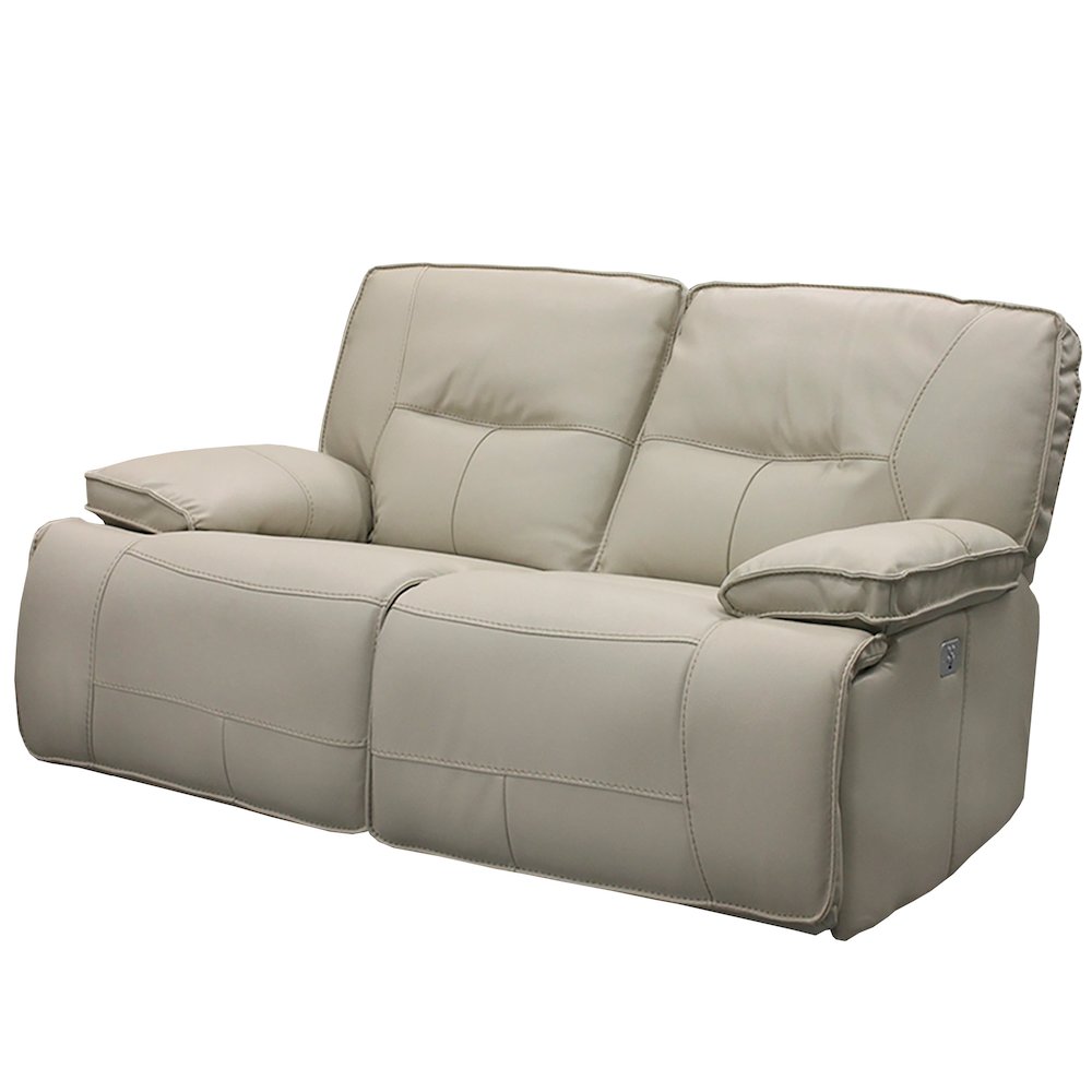 Spartacus - Oyster Power Reclining Sofa and Loveseat