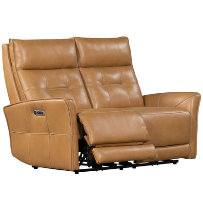 Gershwin - Lucca Butterscotch Power Reclining Sofa and Loveseat