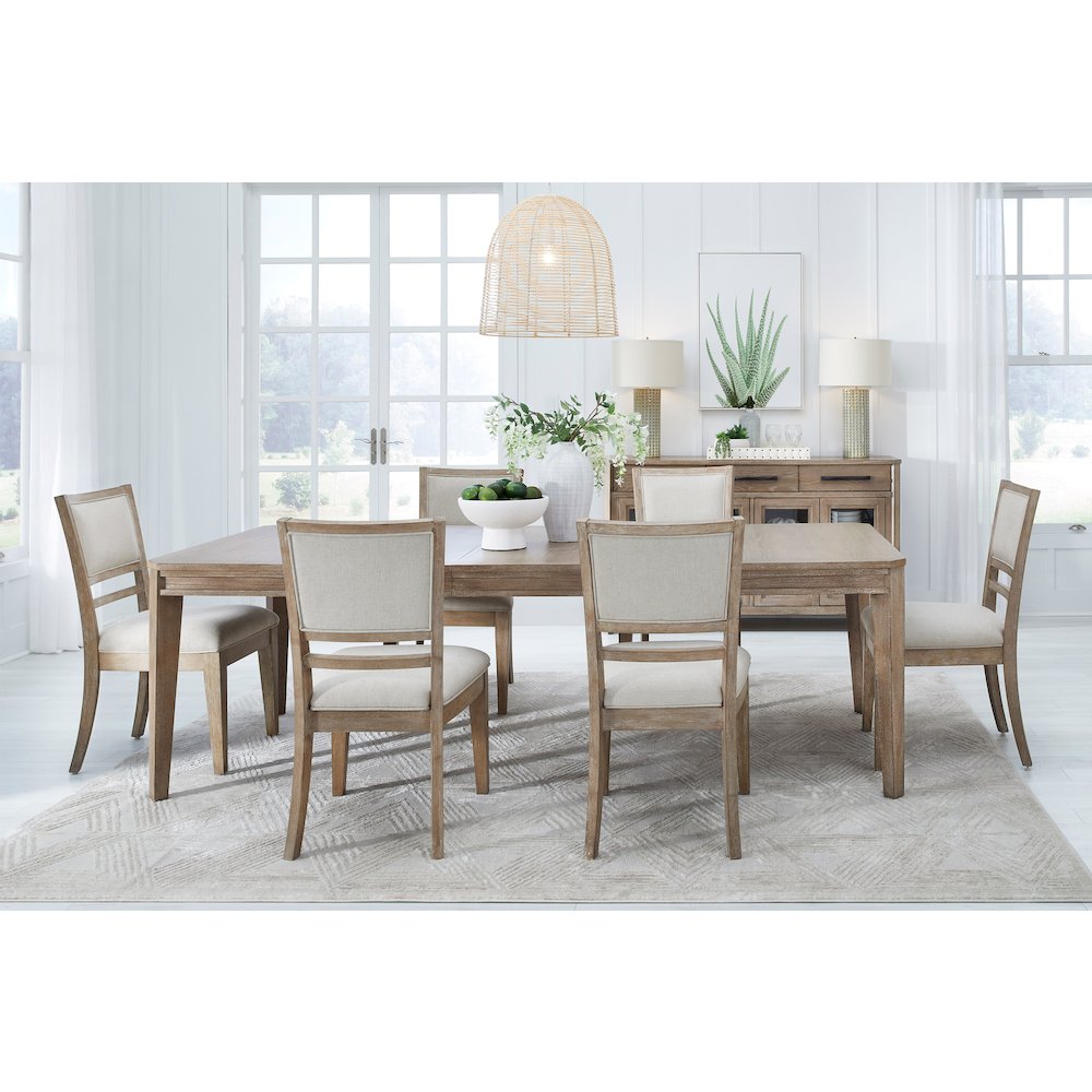 Breckenridge Dining 78-96 Inch Rectangular Table with 18 Inch Leaf