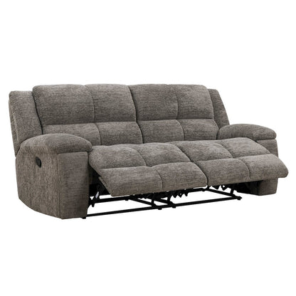 Buster Cabot Stone Manual Reclining Sofa and Recliner