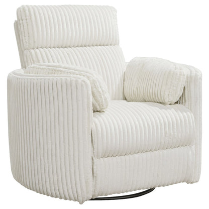 Radius - Mega Ivory Power Reclining Sofa and Two Recliners