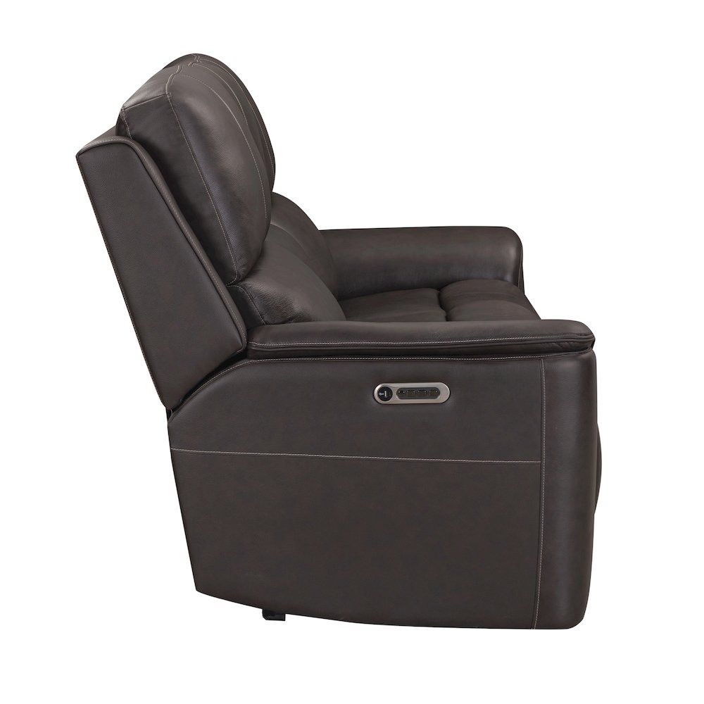 Easton Steamboat Brown Zero Gravity Power Reclining Sofa Loveseat and Recliner