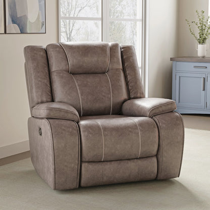 Blake - Desert Taupe Manual Reclining Sofa and Recliner