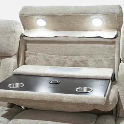 Dalton - Lucky Fawn Power Reclining Sofa and Recliner