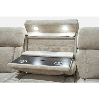 Dalton - Lucky Fawn Power Reclining Sofa and Recliner