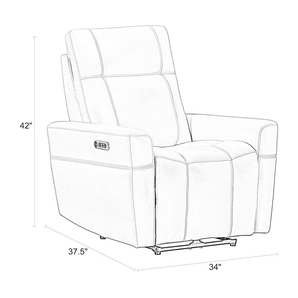 Bradford - Steamboat Quartz Power Zero Gravity Recliner P2 Two Pack