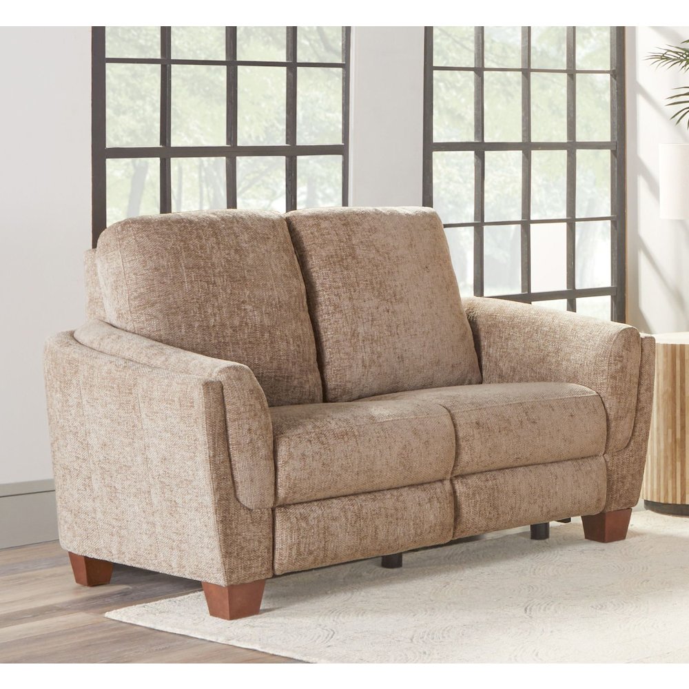 Morehead - Biscotti Power Reclining Sofa and Loveseat