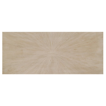 Monaco Dining 86 In. Rectangular Dining Table With 4 Upholstered Chairs