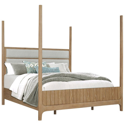 Bedroom Queen 5/0 Poster Bed & Nightstand