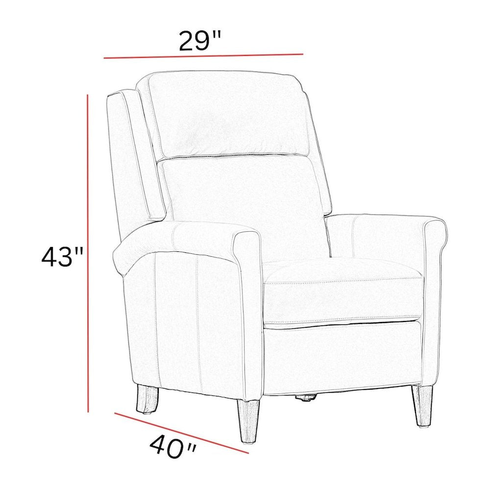 Northfield - Lotus Cream Manual Recliner