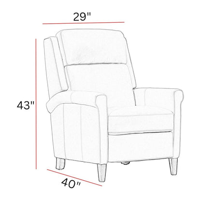 Northfield - Lotus Cream Manual Recliner
