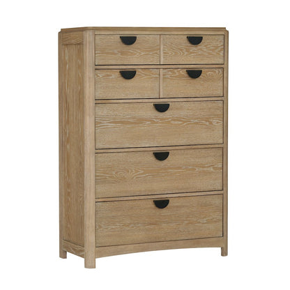 Bedroom King Poster Bed 2 Nightstands Dresser with Mirror and Chest