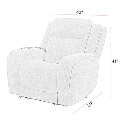 Penfield - Frappe Power Reclining Sofa and Two Recliners