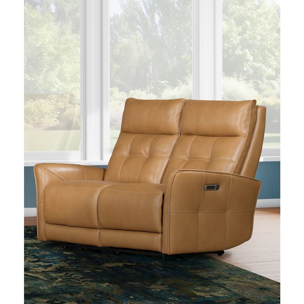 Gershwin - Lucca Butterscotch Power Reclining Sofa and Loveseat
