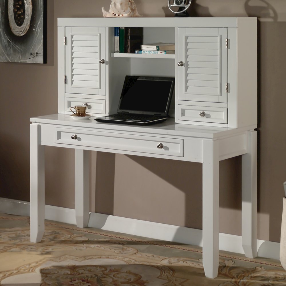 Boca 5 Piece L Shape Desk with Lateral File and Hutch