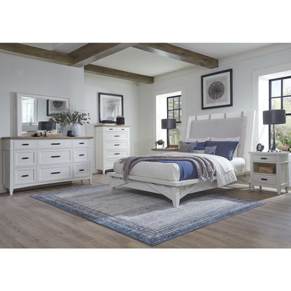 Modern Bedroom King Platform Bed