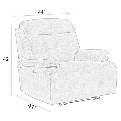 Alpine - Airy Midnight Power Zero Gravity Recliner P2