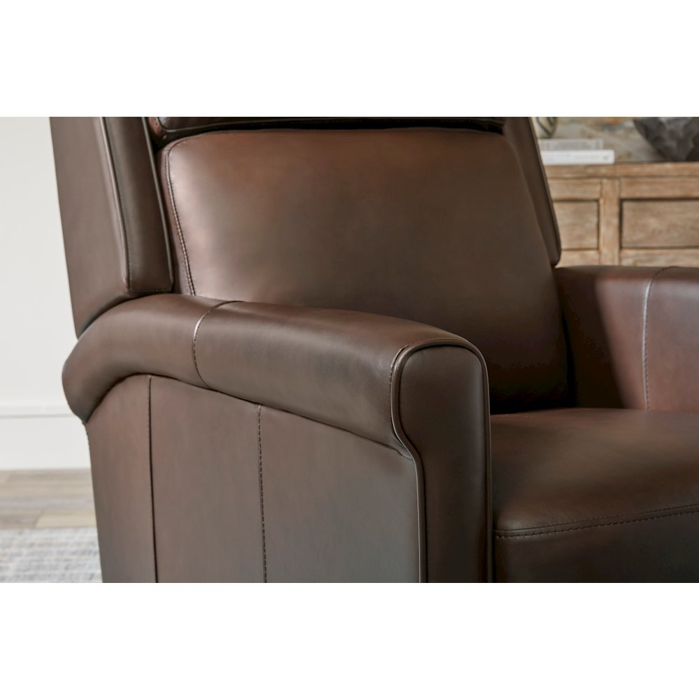 Northfield - Walnut Whirl Power High Leg Recliner P2 - Power by FreeMotion