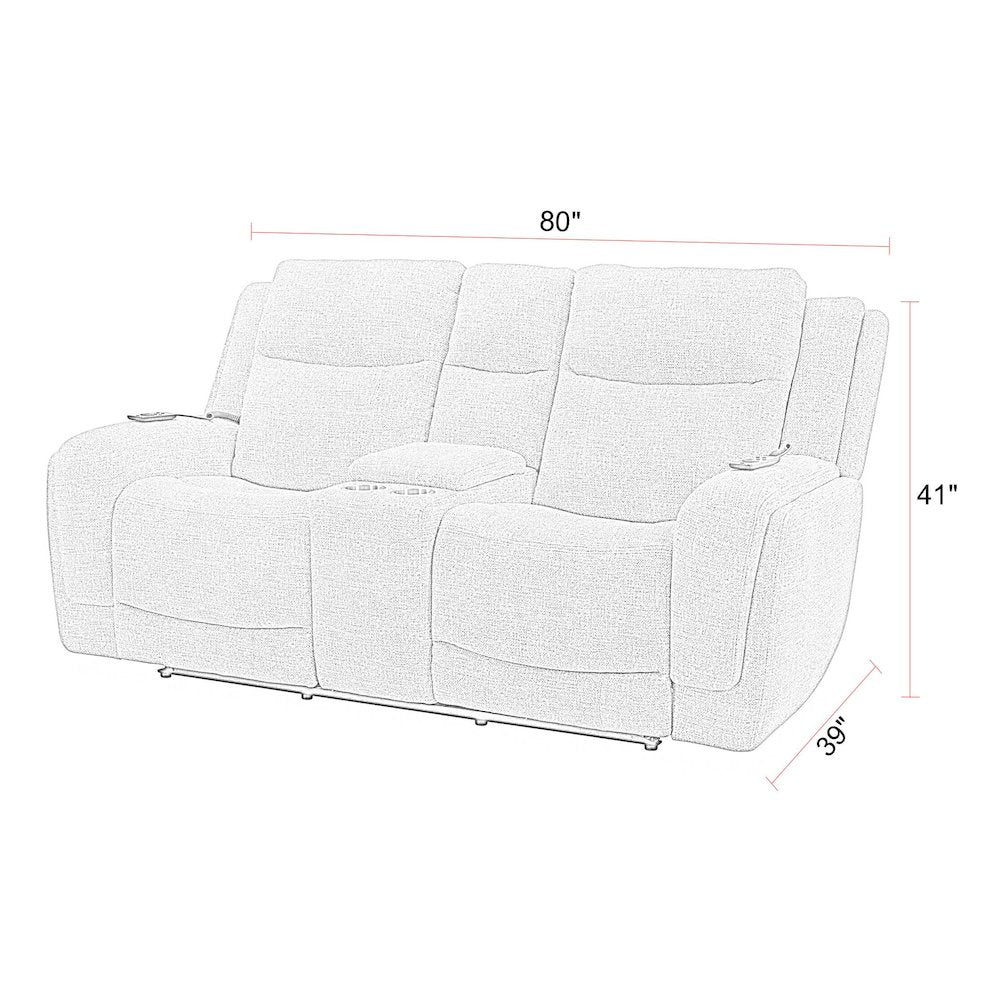 Penfield - Frappe Power Reclining Sofa and Loveseat
