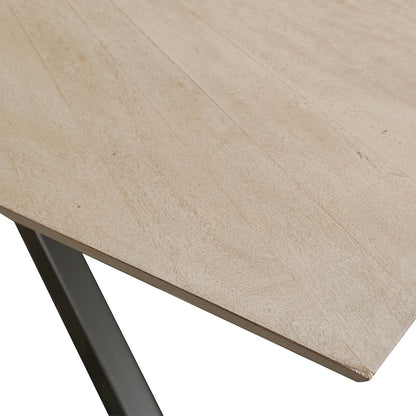 Monaco Dining 86 In. Rectangular Dining Table With 4 Upholstered Chairs